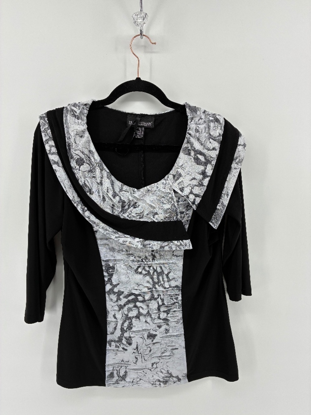 Frank Lyman Cowl Neck Lightweight Stretchy Top